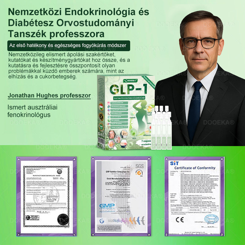 🧑⚕️DOOEKA® GLP-1 8 az 1-ben Fit & Vital Szájon át szedhető oldat – Napi egyszer, 7 nap alatt látható változás / Elhízás, szív- és érrendszeri egészség, cukorbetegség, alvási apnoe, bélrendszer egészsége, ízületi problémák és még sok más esetén