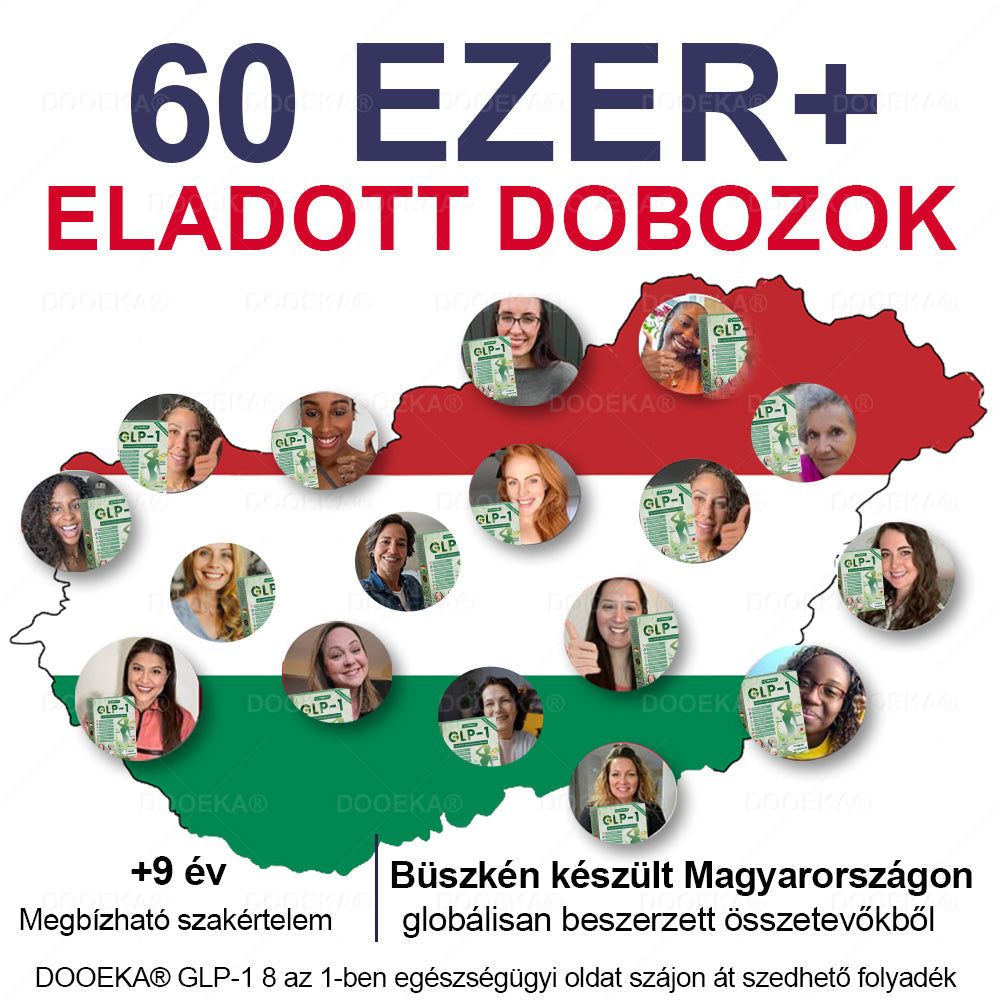 🧑⚕️DOOEKA® GLP-1 8 az 1-ben Fit & Vital Szájon át szedhető oldat – Napi egyszer, 7 nap alatt látható változás / Elhízás, szív- és érrendszeri egészség, cukorbetegség, alvási apnoe, bélrendszer egészsége, ízületi problémák és még sok más esetén